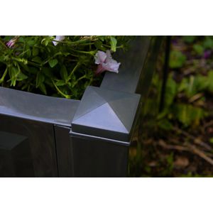 Produktbild für Pflanzkasten KHW Czardas 38105 anthrazit