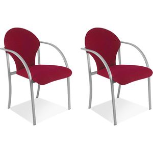 Produktbild für Besucherstuhl Nowy-Styl Visa Alu, stapelbar