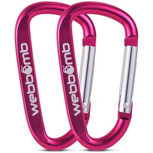 Karabinerhaken Webbomb 6659, Aluminium