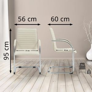 Produktbild für Besucherstuhl CLP Tira, 325074