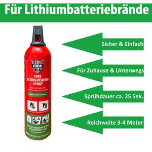 Produktbild für Feuerlöschspray ReinoldMax Lithium