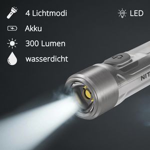 Produktbild für Taschenlampe Nitecore Tiki, LED, aufladbar