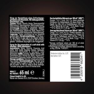 Produktbild für Sirup ESN Ultra Vitamin Syrup Cola Flavor, zuckerfrei