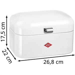Produktbild für Brotkasten Wesco Grandy Medium, Stahlblech
