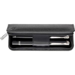 Produktbild für Stifteetui Pelikan 958025 schwarz, für 2 Stifte