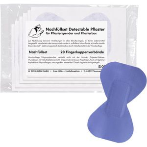 Pflaster Söhngen Detectable Fingerkuppe 1009985, 20 Strips