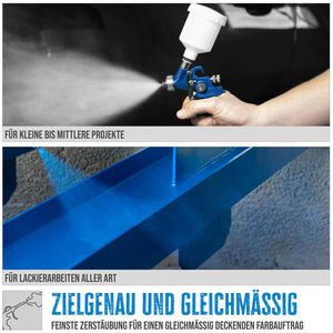 Produktbild für Lackierpistole Güde Profi-M, HVLP