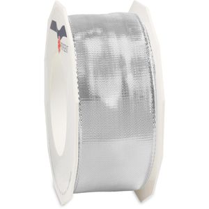 Geschenkband Präsent Devon, silber