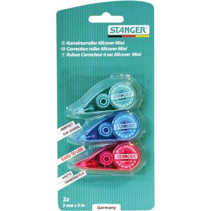 Produktbild für Korrekturroller Stanger All Cover Mini, 3 Stück