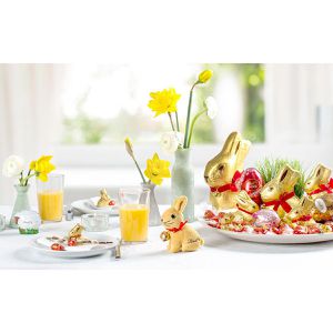 Produktbild für Osterhase Lindt Goldhase Höhe 11,5 cm