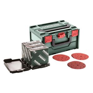 Schleifpapier Metabo metaBOX multi-hole, Körnung 80-180, Set
