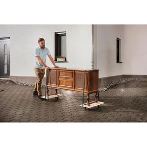 Produktbild für Möbelroller Wolfcraft 5543000, Kunststoffrollen