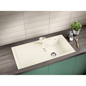 Produktbild für Spülbecken BLANCO FAVUM 45 S, Einzelbecken, softweiß