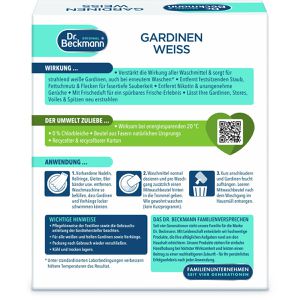 Produktbild für Waschmittel Dr.Beckmann Gardinen Weiß