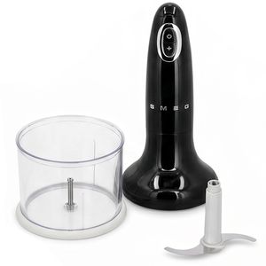 Produktbild für Stabmixer Smeg HBF03BLEU 50er Retro Style, schwarz