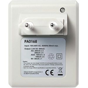 Produktbild für Akku-Ladegerät LogiLink PA0168