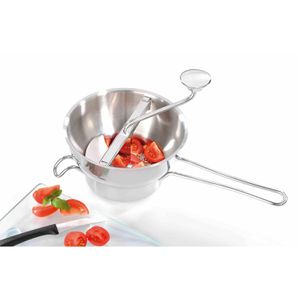 Produktbild für Passiermühle Gefu 24200 Flotte Lotte manuell, silber, Ø 20,5cm