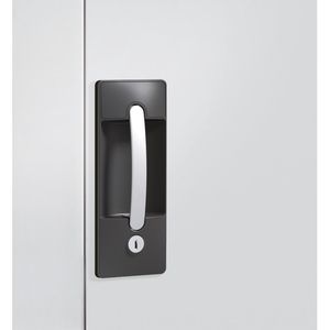 Produktbild für Magazinschrank CP-Möbel Serie 13, grau