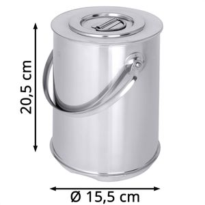 Produktbild für Thermobehälter Contacto 3080/003, Edelstahl