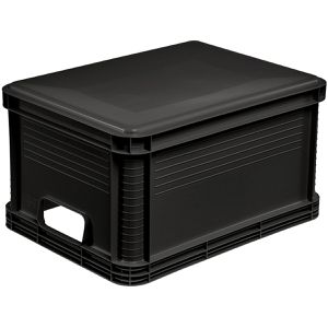 Produktbild für Eurobox Keeeper Robert, graphite, 20 Liter, lebensmittelecht