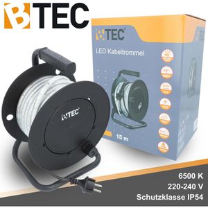 Produktbild für Lichtschlauch BTEC LED Strip Kabeltrommel, kaltweiß