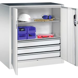 Produktbild für Werkzeugschrank CP-Möbel 8821-5035, aus Metall, lichtgrau