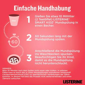 Produktbild für Mundspülung LISTERINE Smart Kidz