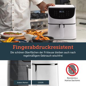 Produktbild für Heißluftfritteuse Cosori Premium XXL, CP158-AF-RXW