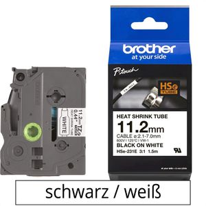 Schriftband Brother HSe-231E, 11,2mm