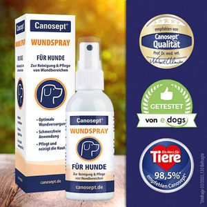 Produktbild für Wundspray Canosept für Hunde, 75ml