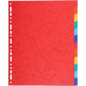 Register Exacompta 2112E, A4 Überbreite, blanko