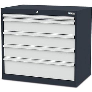 Schubladenschrank Simplaflex CL9H081031, Metall