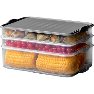 Aufschnittbox uandu Kühlschrankdose, aus Kunststoff