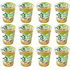 Produktbild für Fertiggericht Nongshim Cup Soon Veggie Ramyun
