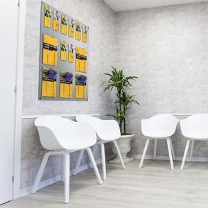 Produktbild für Prospekthalter Kerkmann 6201, Focus, alusilber