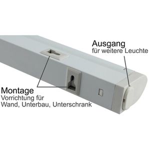 Produktbild für LED-Unterbauleuchte ChiliTec warm- &amp; neutralweiß