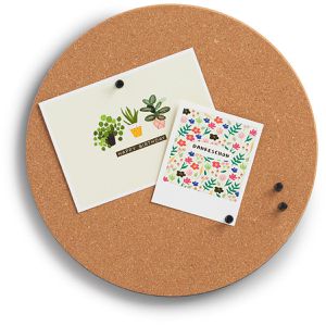 Produktbild für Pinnwand Zeller 11577, rund, braun