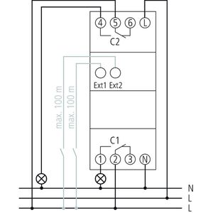 Produktbild für Zeitschaltuhr Theben TR 622 top3, digital