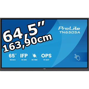 Produktbild für Digital-Signage Iiyama ProLite TN6505A-B1AG, 64,5 Zoll