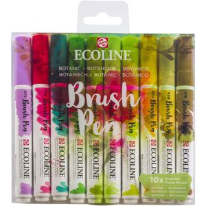 Produktbild für Brush-Pen Ecoline Botanic, 11509804