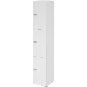 Produktbild für Schließfachschrank Hammerbacher 264l3, weiß