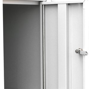 Produktbild für Schließfachschrank Lüllmann 520437, weiß