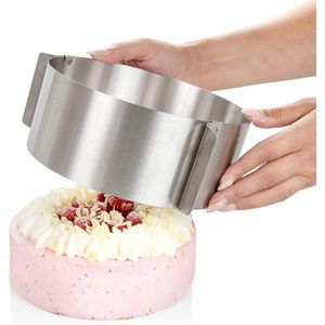 Produktbild für Tortenring wenco 555005, backofenfest, aus Edelstahl