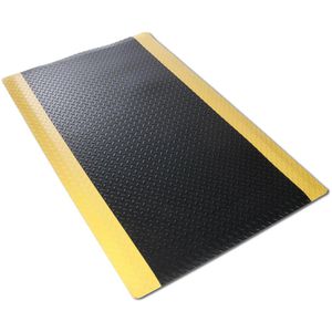 Anti-Ermüdungsmatte etm schwarz/gelb