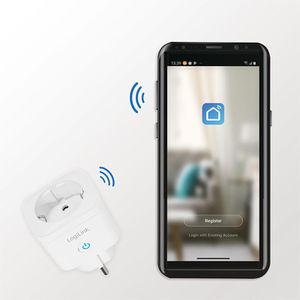 Produktbild für Smart-Steckdose LogiLink SH0101, für innen