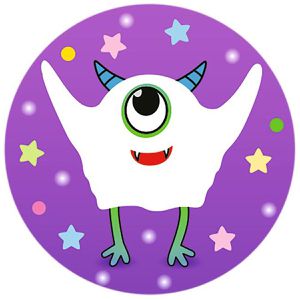 Produktbild für Pflaster Moses Monster, 20 Strips