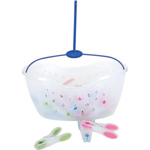 Produktbild für Wäscheklammern MSV Soft-Grip, farbig sortiert