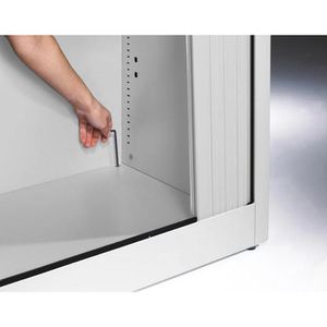 Produktbild für Aufsatzschrank CP-Möbel Omnispace, lichtgrau