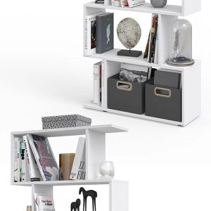 Produktbild für Bücherregal Vicco Levio, weiß