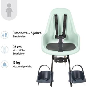 Produktbild für Fahrrad-Kindersitz bobike GO Mini